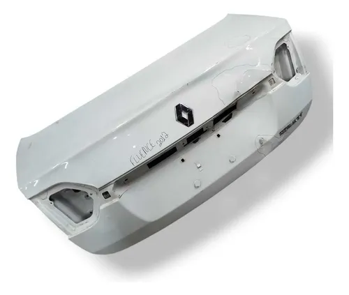 Tampa Traseira Porta Malas Renault Fluence 2.0 2013 Detalhe Branco