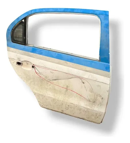 Porta Traseira Direita Original Voyage 2014/2016 C/detalhe Traseira Direita Branco