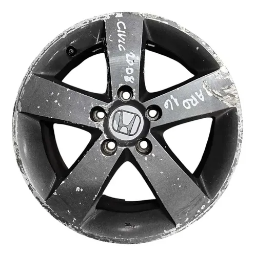Roda Liga Aro 16 Honda Civic Lxs 1.8 2007 2008 2009 2010 Preto