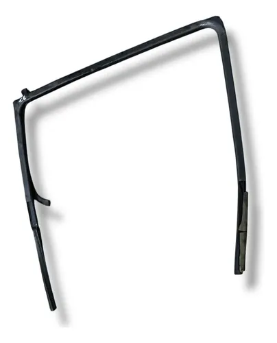 Borracha Caneleta Traseira Esquerda Chevrolet S10 2014 2015 Preto