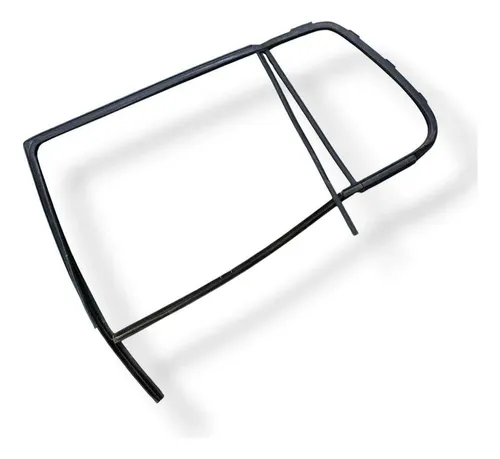 Borracha Vidro Fixo Traseira Direita Vw Fox 2006 2007 2008 Preto