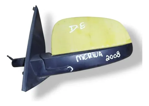 Retrovisor Esquerdo Manual C/detalhe Chevrolet Meriva 2008