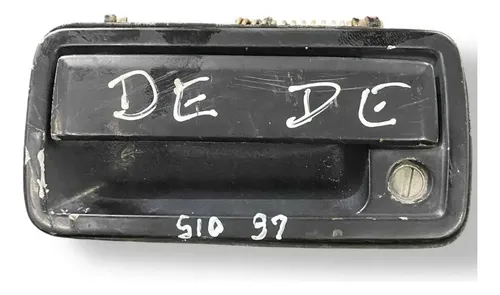 Maçaneta Externa Dianteira Esquerda Gm S10 1997 1998 1564766 Preto Dianteira
