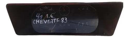 Painel Instrumentos Chevrolet Chevette 1.6 1983 1984 1985 Preto