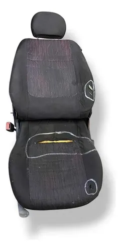 Banco Dianteiro Esquerdo Com Detalhe Chevrolet Agile 2013 Preto