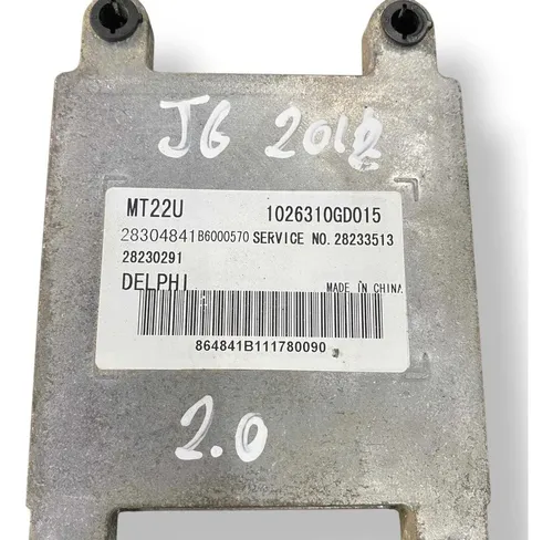 Modulo Injeção Jac J6  2.0 2012  2013 2014 2015 1026310gd015