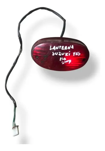 Lanterna Traseira Suzuki Yes 125 2006 2007 2008 2009 2010 Ambos Lados Vermelho