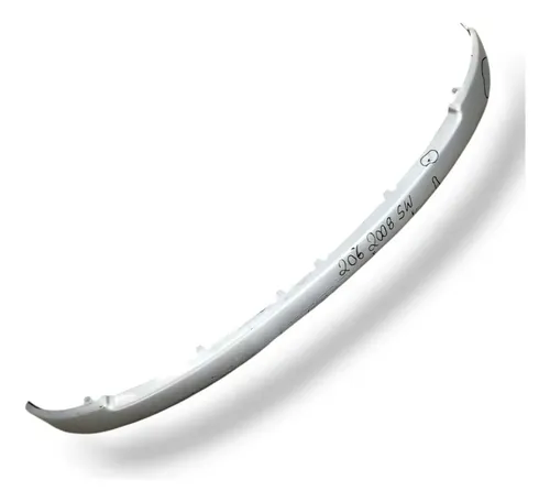 Spoiler Parachoque Dianteiro Peugeot 206 Sw 2008 9661833777 Prateado
