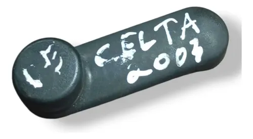 Manivela Vidro Dianteiro Esquerdo Gm Celta 2003 90363123 Preto