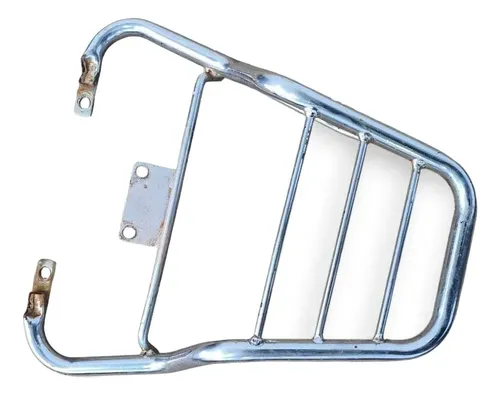 Bagageiro Churrasqueira Honda Cbx 250 Twister 2002 A 2008 Prateado
