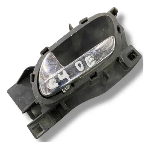 Maçaneta Interna Dianteira Esq Citroen C4 2011 23g100187387 Prateado Dianteira