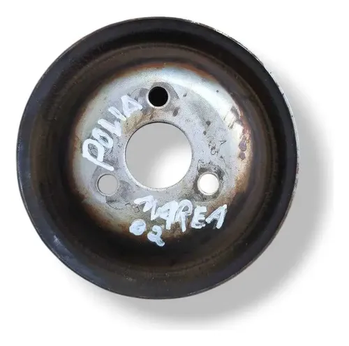 Polia Bomba Óleo Direção Fiat Marea 2000 2001 2002 2003 Preto