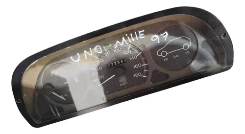 Painel Instrumentos Fiat Uno Mille 1997 1998 1999 2000 2001  Água