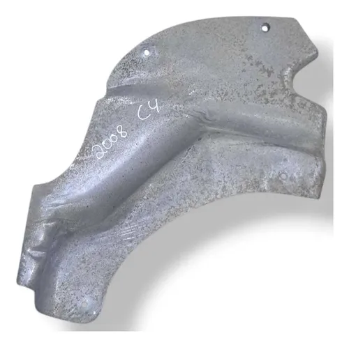 Defletor Protetor Calor Escape Citroën C4 2.0 2008 2009 2010