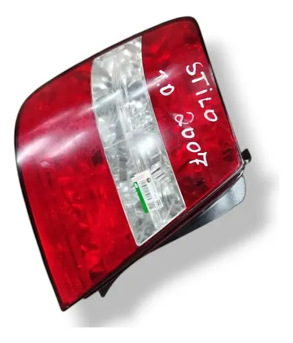Lanterna Lado Direito  Fiat Stilo 2007 2008 2009 2010 2011 Direito/passageiro Vermelho
