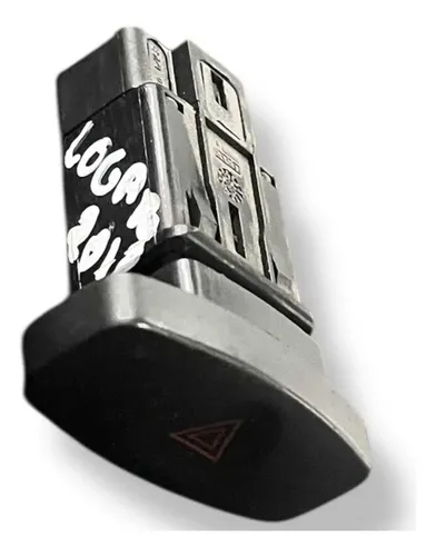 Botão Pisca Alerta Renault Sandero Logan 2011 2012 2013 Preto