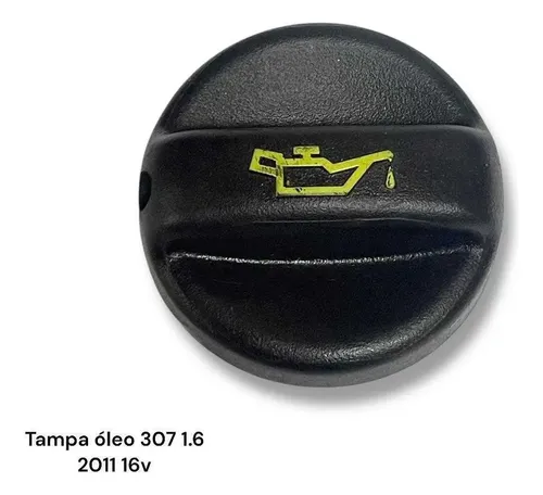 Tampa Óleo Motor Peugeot 206 207 307 1.6 16v 2011 9656384580 Preto