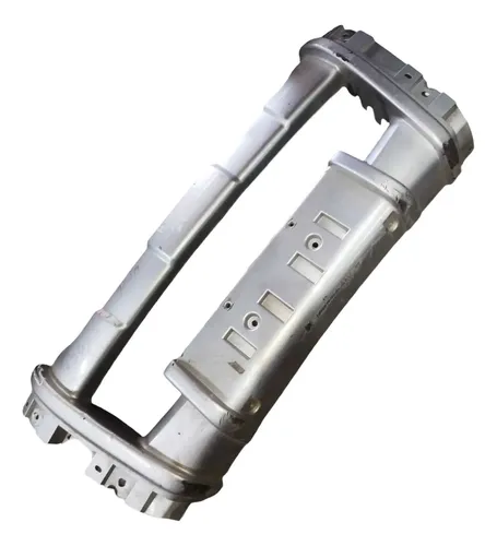 Moldura Parachoque Dianteiro Peugeot 207 2012 9670243580 Cinza Fosco