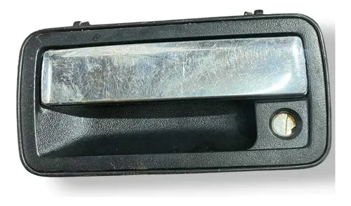Maçaneta Externa Dianteira Esquerda Chevrolet S10 2011 2012 Prateado Dianteira