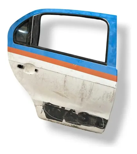 Porta Traseira Direita Original Voyage 2014 A 2016 C/detalhe Traseira Direita Branco