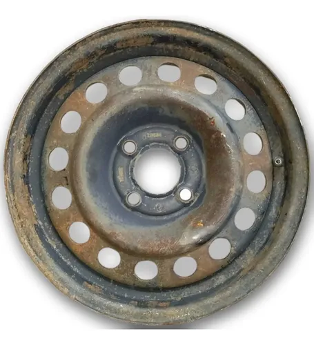 Roda Ferro Aro 14 Renault Clio Sandero Logan Preto