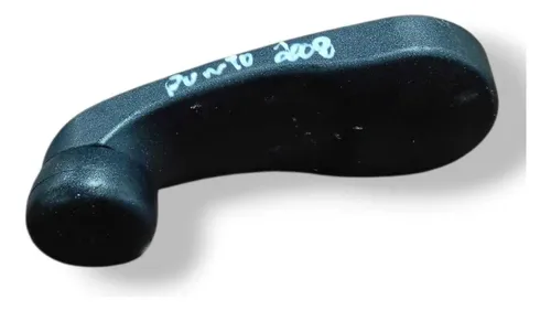 Manivela Vidro Porta Traseira Fiat Punto 2008 2009 2010 2011 Preto