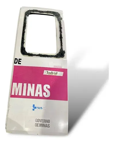 Porta Tampa Traseira Lado Direito Fiat Doblo 2008 Detalhe Traseira Direita Branco