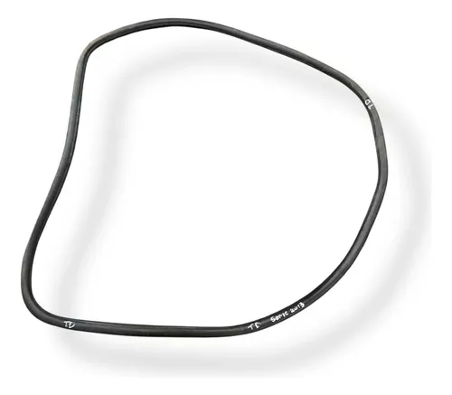 Borracha Porta Traseira Direita Chevrolet Sonic 2013 2014 Preto