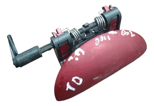 Maçaneta Externa Traseira Direita Peugeot 207 2012 15085w Vermelho Traseira